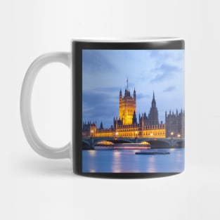 Cityscape of Big Ben and Westminster Bridge Mug